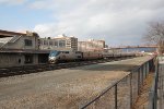 Amtrak 103 brings train 43 into Altoona station